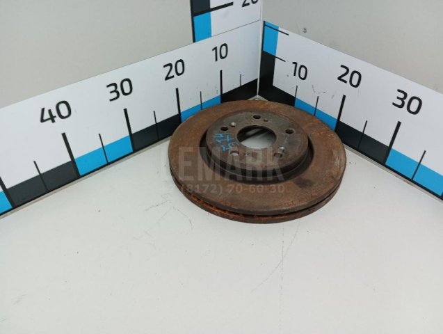 Диск тормозной передний вентилируемый