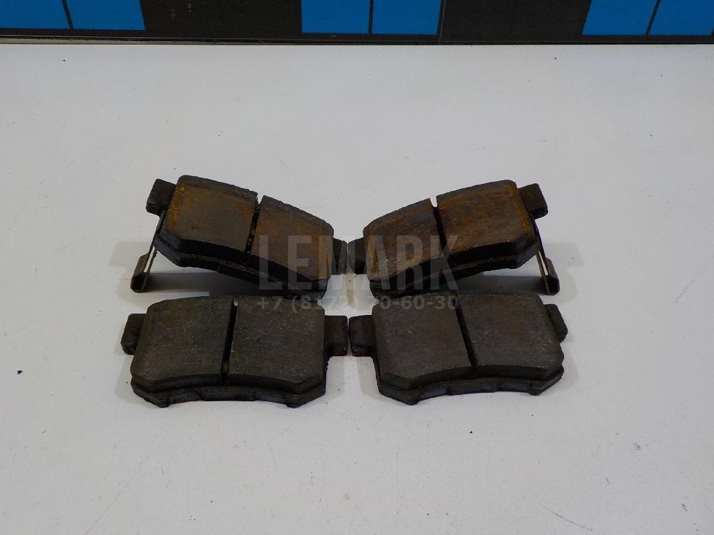 Колодки тормозные задние дисковые к-кт