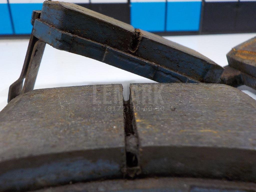 Колодки тормозные задние дисковые к-кт