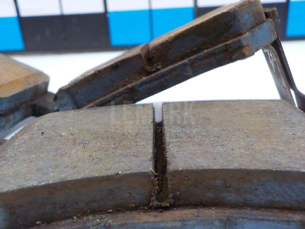 Колодки тормозные задние дисковые к-кт