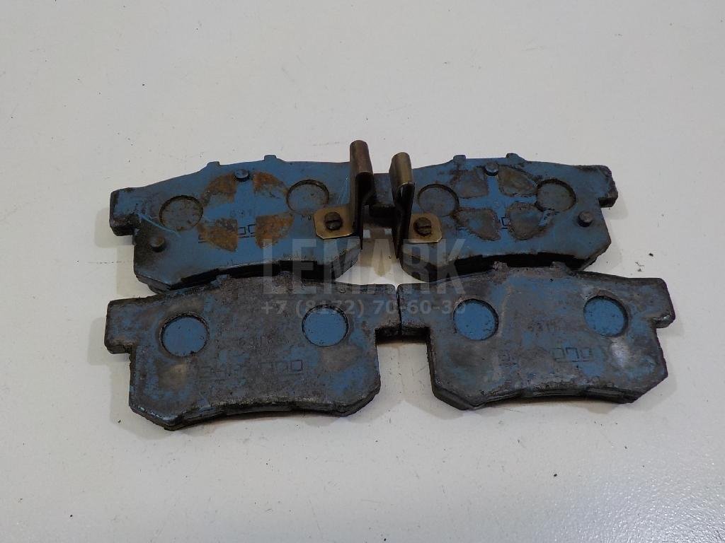 Колодки тормозные задние дисковые к-кт