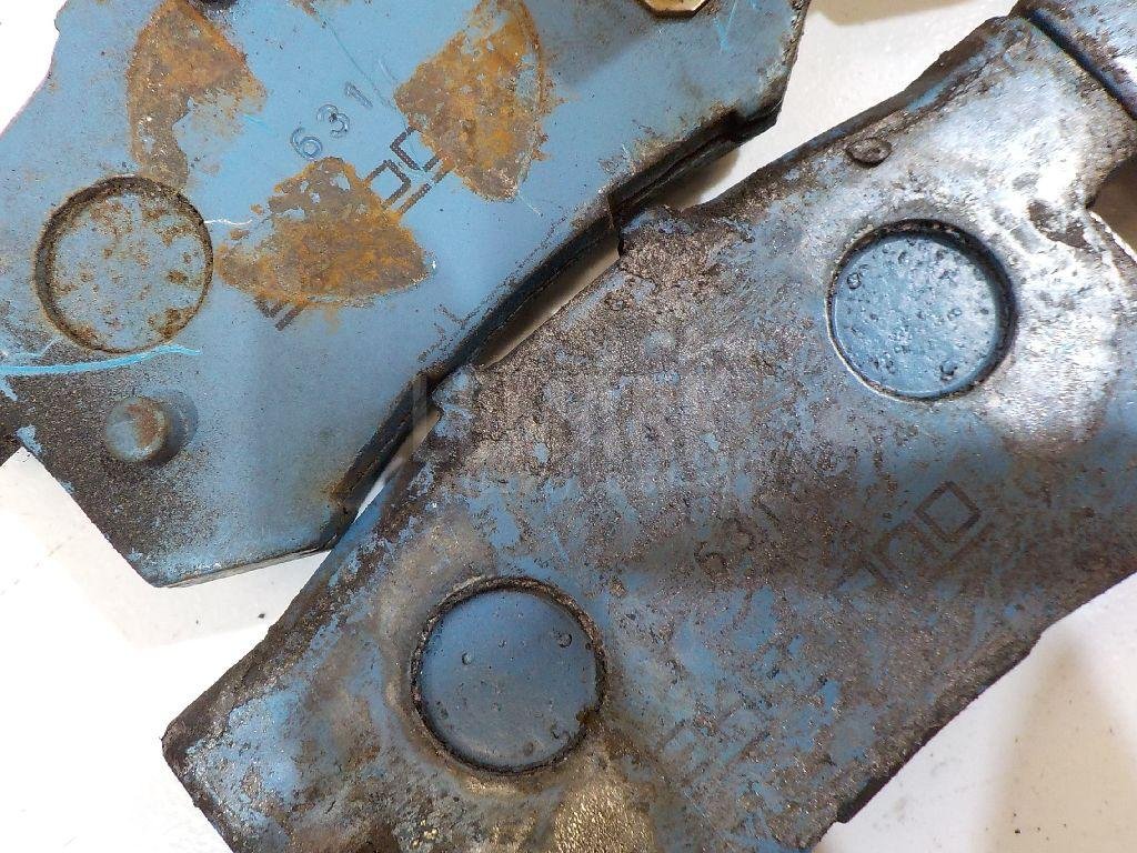 Колодки тормозные задние дисковые к-кт