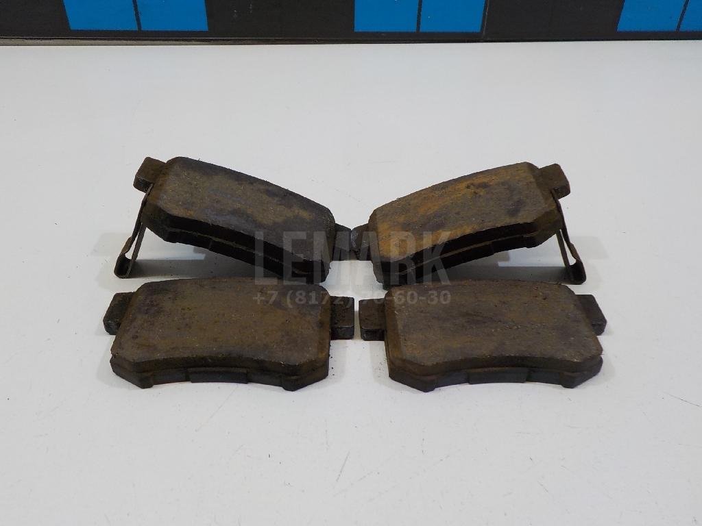 Колодки тормозные задние дисковые к-кт
