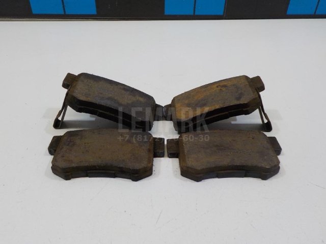 Колодки тормозные задние дисковые к-кт