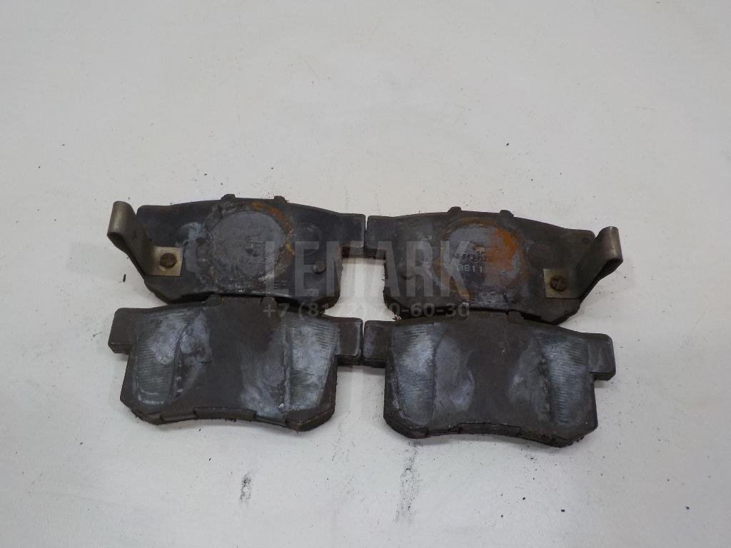 Колодки тормозные задние дисковые к-кт