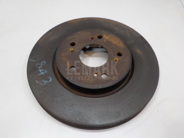 Диск тормозной передний вентилируемый