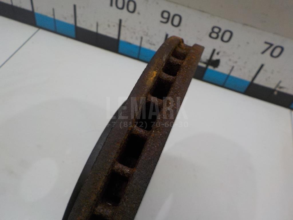 Диск тормозной передний вентилируемый