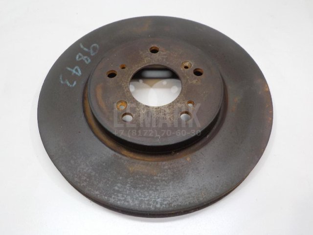 Диск тормозной передний вентилируемый