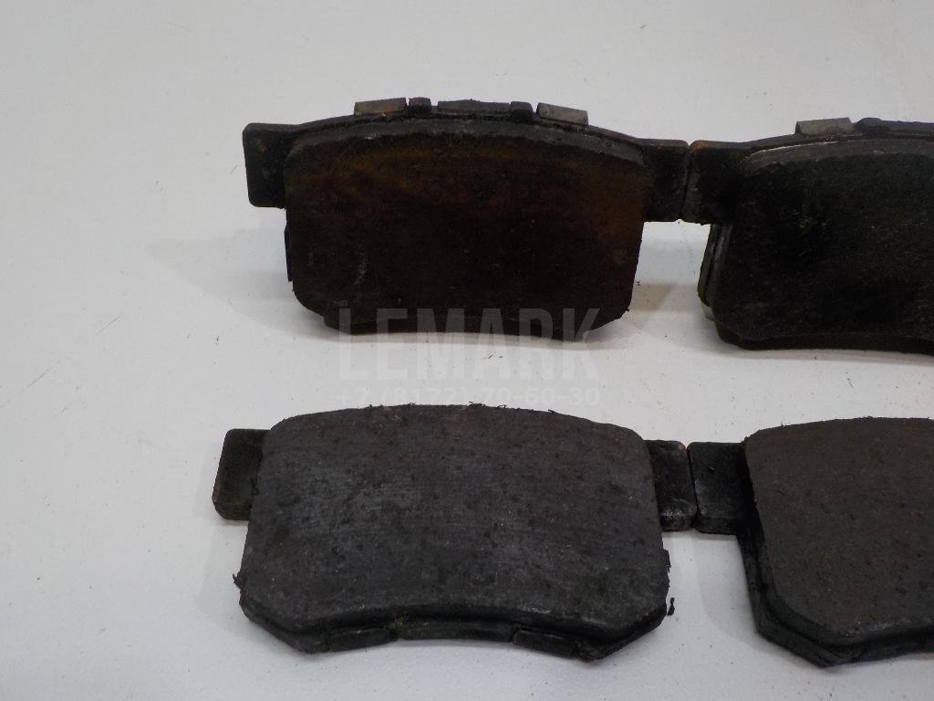 Колодки тормозные задние дисковые к-кт