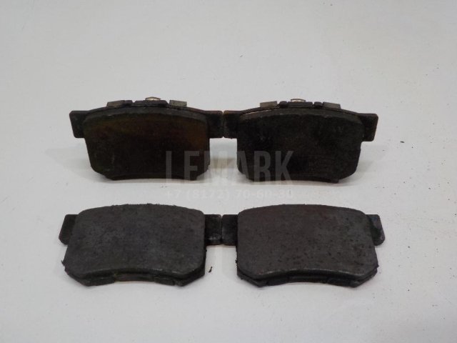 Колодки тормозные задние дисковые к-кт