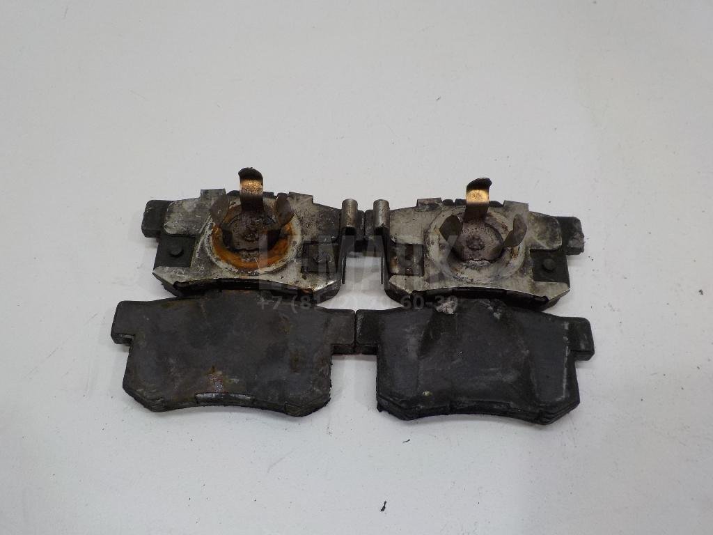 Колодки тормозные задние дисковые к-кт