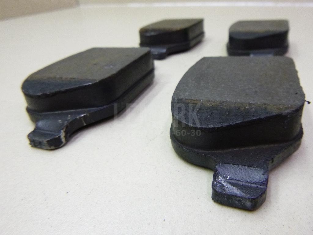 Колодки тормозные задние дисковые к-кт