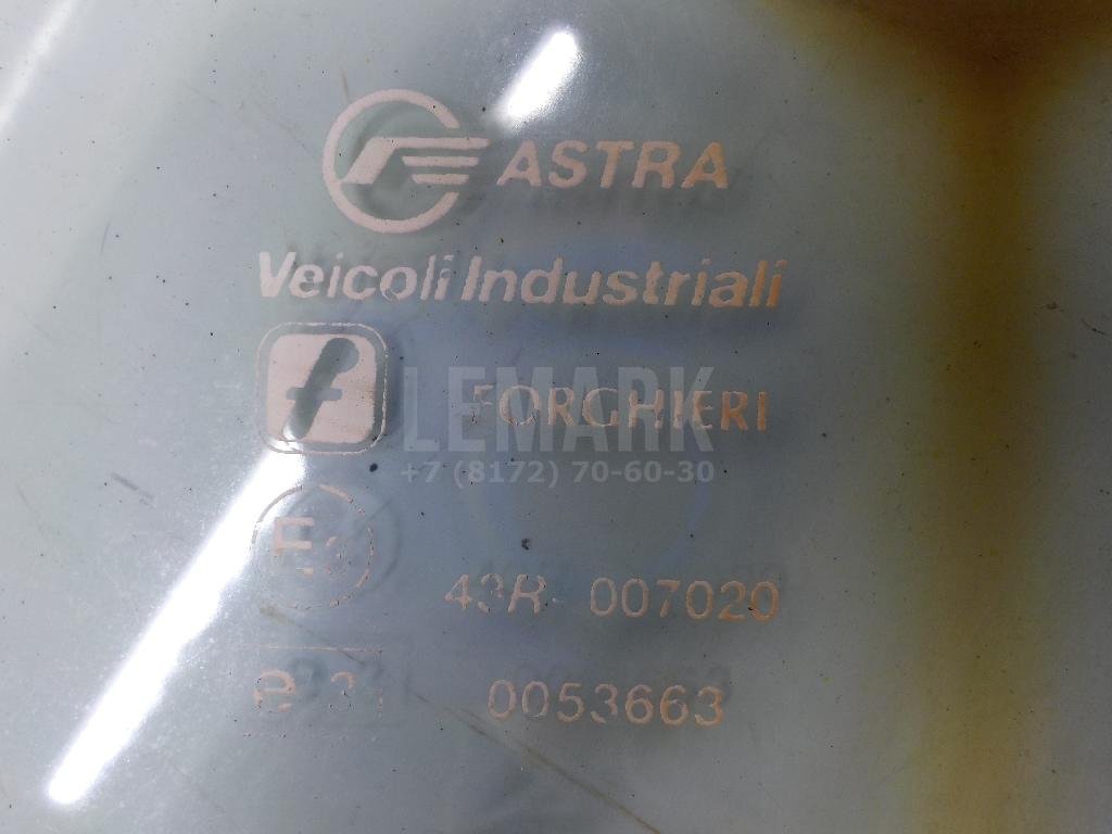 Стекло двери передней левой (форточка)