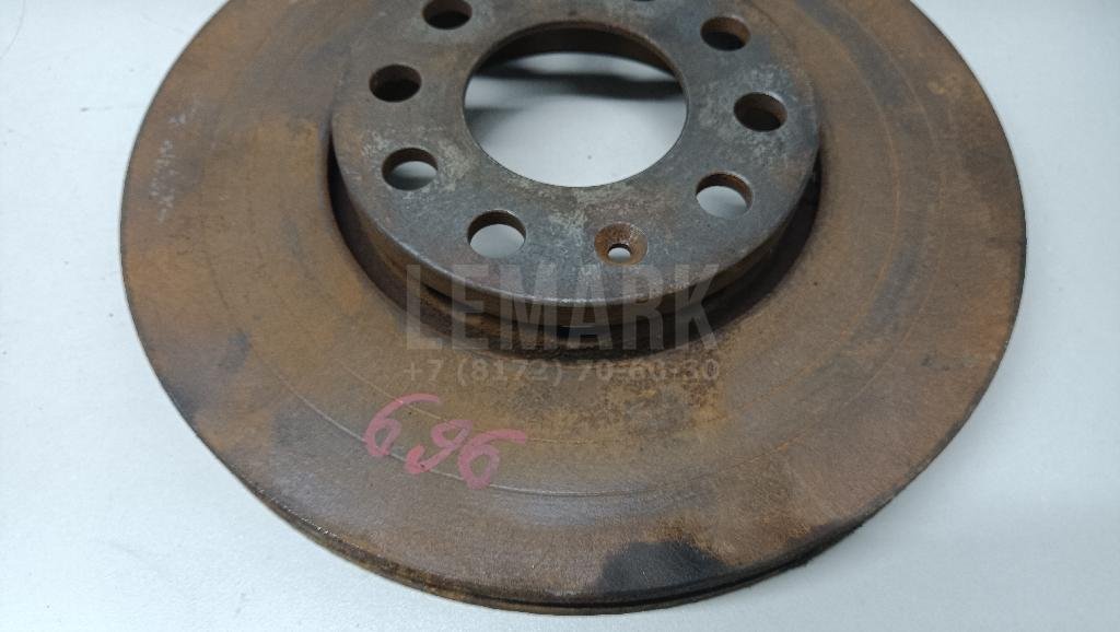 Диск тормозной передний вентилируемый