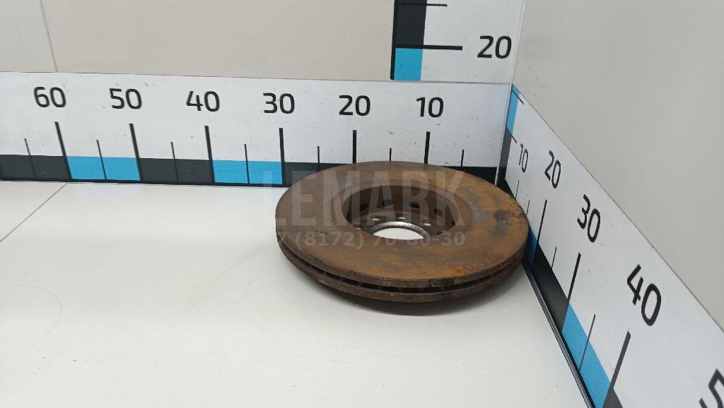 Диск тормозной передний вентилируемый