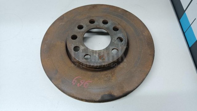 Диск тормозной передний вентилируемый