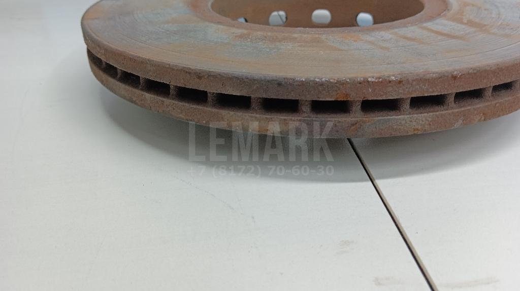 Диск тормозной передний вентилируемый