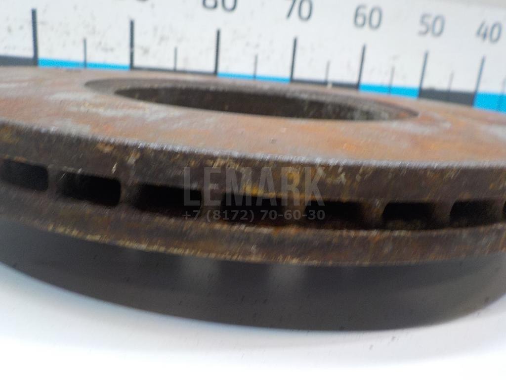 Диск тормозной передний вентилируемый