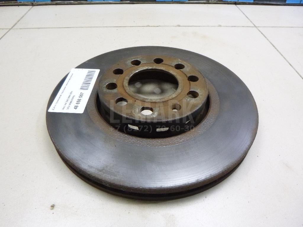 Диск тормозной передний вентилируемый