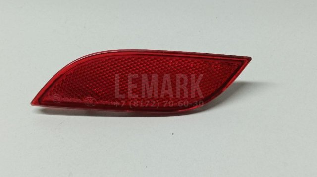 Отражатель в бампер задний левый