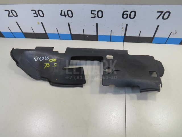 Воздуховод радиатора правый