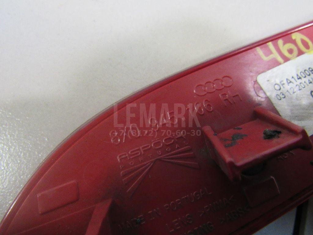 Отражатель в бампер задний правый для  Audi A3 [8PA] Sportback 2004-2013