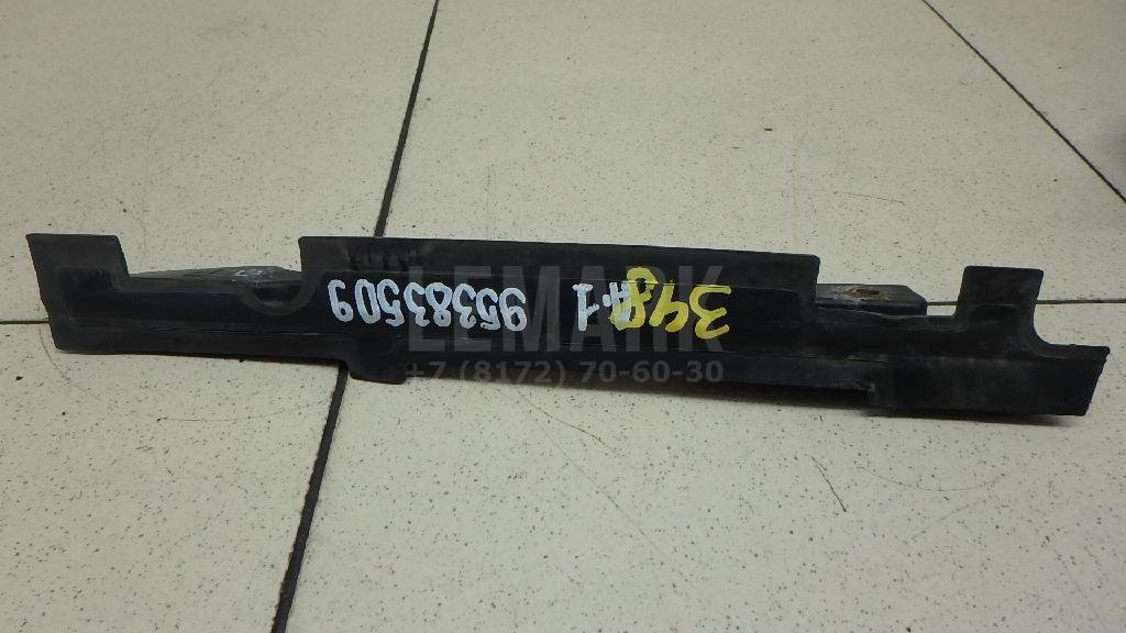 Воздуховод радиатора правый