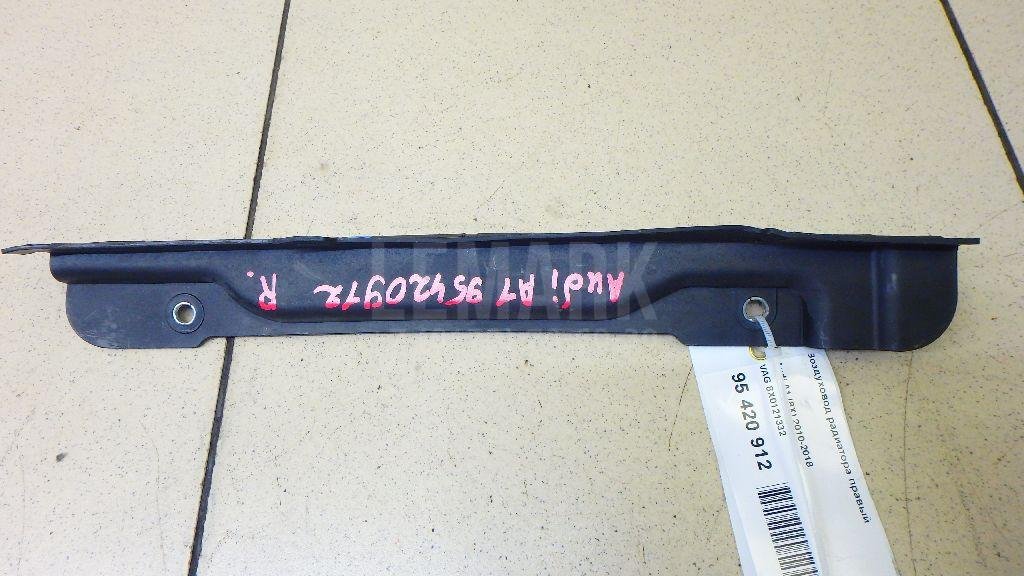 Воздуховод радиатора правый