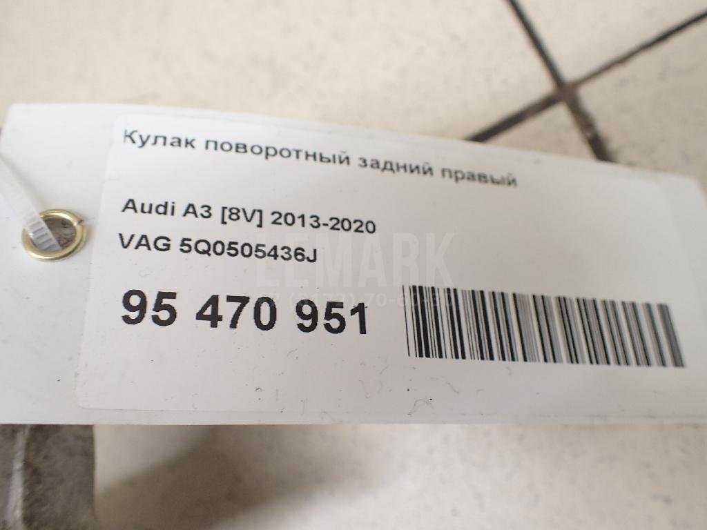 Кулак поворотный задний правый