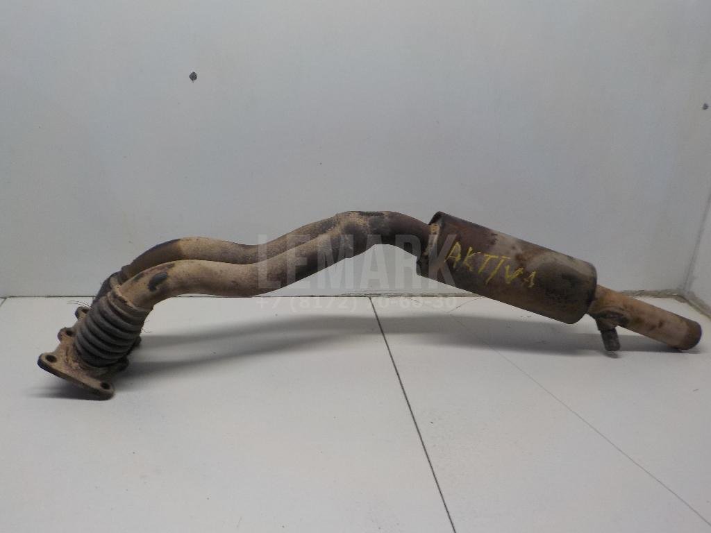 Приемная труба глушителя