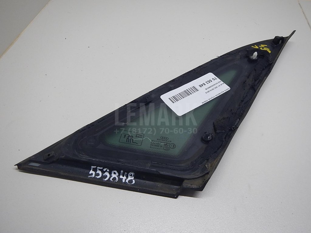 Стекло кузовное глухое левое