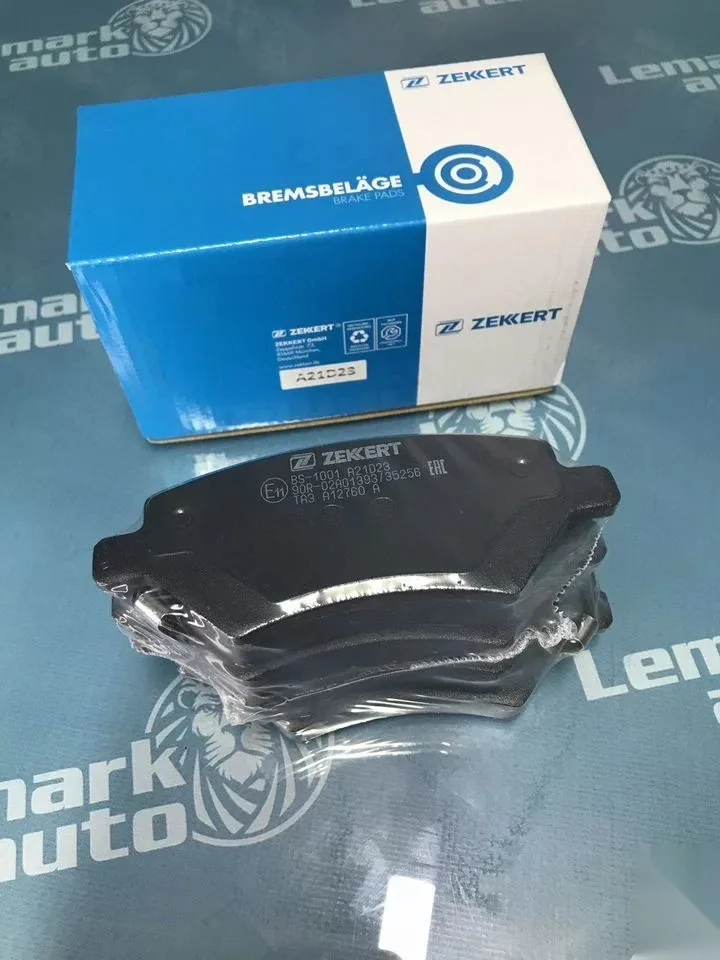 BS-1001 Zekkert Колодки тормозные передние к-кт CHERY TIGGO (T11) (2005>) BS-1001