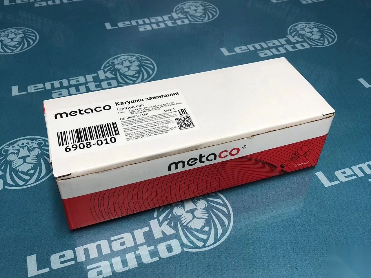 Катушка зажигания Metaco 6908010