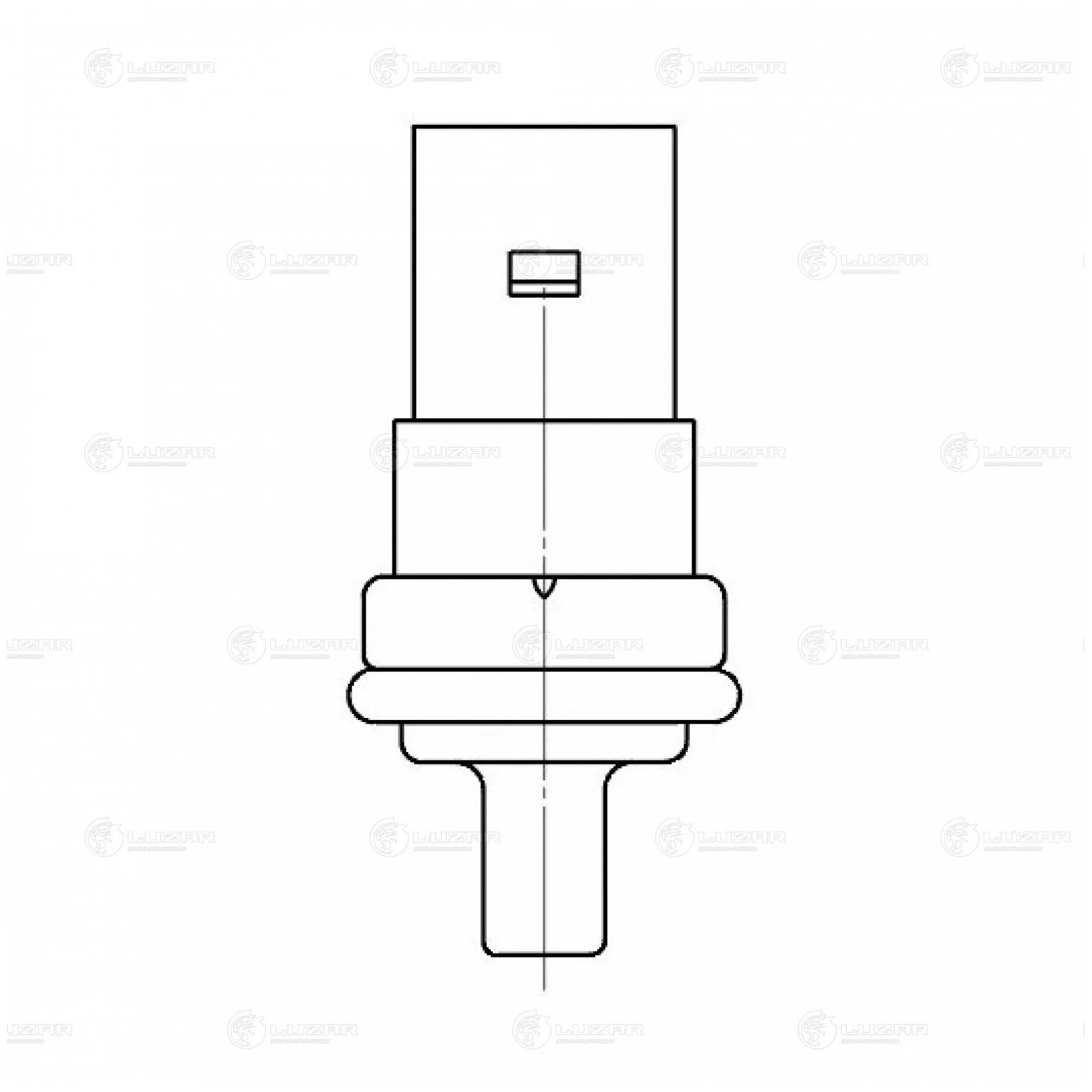Датчик температуры Luzar LS1801
