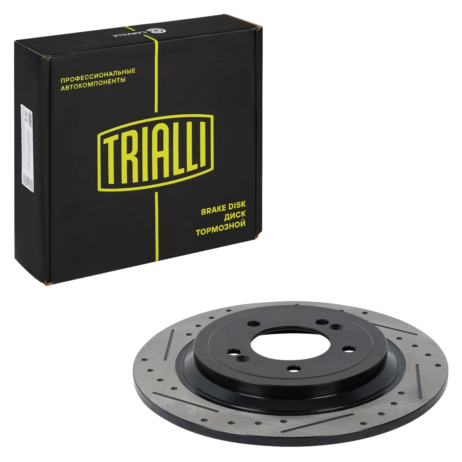 Диск тормозной задний Trialli DF0733S